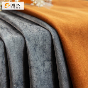 DIHIN HOME European Luxury Velvet,Blackout Curtains Grommet Window Curtain for Living Room,52x63-inch,1 Panel Roman Shades Curtains Window Blinds custom curtains blackout curtains curtains for living room sheer curtains curtain fabric linen curtains kitchen curtains velvet curtains pinch pleat curtains bay window curtains outdoor curtains pleated curtains floral curtains dining room curtains kitchen valances drapes for bedroom patio curtains nursery curtains grommet curtains