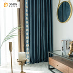 DIHIN HOME European Luxury Velvet Fabric Emboridered With Lace,Blackout Grommet Window Curtain for Living Room ,52x63-inch,1 Panel Roman Shades Curtains Window Blinds custom curtains blackout curtains curtains for living room sheer curtains curtain fabric linen curtains kitchen curtains velvet curtains pinch pleat curtains bay window curtains outdoor curtains pleated curtains floral curtains dining room curtains kitchen valances drapes for bedroom patio curtains nursery curtains grommet curtains