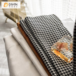 DIHIN HOME European Nordic Houndstooth Stitching Curtains,Grommet Window Curtain for Living Room ,52x63-inch,1 Panel Roman Shades Curtains Window Blinds custom curtains blackout curtains curtains for living room sheer curtains curtain fabric linen curtains kitchen curtains velvet curtains pinch pleat curtains bay window curtains outdoor curtains pleated curtains floral curtains dining room curtains kitchen valances drapes for bedroom patio curtains nursery curtains grommet curtains