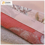 DIHIN HOME European Pink Color Thick Fabic Embroidered Valance ,Blackout Curtains Grommet Window Curtain for Living Room ,52x84-inch,1 Panel Roman Shades Curtains Window Blinds custom curtains blackout curtains curtains for living room sheer curtains curtain fabric linen curtains kitchen curtains velvet curtains pinch pleat curtains bay window curtains outdoor curtains pleated curtains floral curtains dining room curtains kitchen valances drapes for bedroom patio curtains nursery curtains grommet curtains