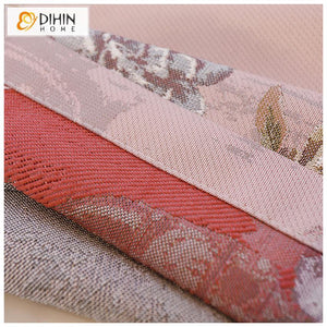 DIHIN HOME European Pink Color Thick Fabic Embroidered Valance ,Blackout Curtains Grommet Window Curtain for Living Room ,52x84-inch,1 Panel Roman Shades Curtains Window Blinds custom curtains blackout curtains curtains for living room sheer curtains curtain fabric linen curtains kitchen curtains velvet curtains pinch pleat curtains bay window curtains outdoor curtains pleated curtains floral curtains dining room curtains kitchen valances drapes for bedroom patio curtains nursery curtains grommet curtains