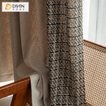 DIHIN HOME European Retro Abstract Curtains,Blackout Grommet Window Curtain for Living Room ,52x63-inch,1 Panel Roman Shades Curtains Window Blinds custom curtains blackout curtains curtains for living room sheer curtains curtain fabric linen curtains kitchen curtains velvet curtains pinch pleat curtains bay window curtains outdoor curtains pleated curtains floral curtains dining room curtains kitchen valances drapes for bedroom patio curtains nursery curtains grommet curtains