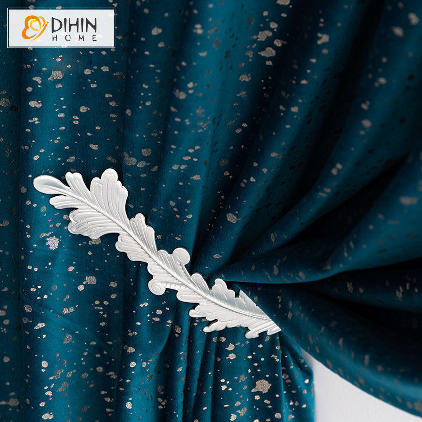 DIHIN HOME European Retro Blue Jacquard Curtains,Blackout Grommet Window Curtain for Living Room ,52x63-inch,1 Panel Roman Shades Curtains Window Blinds custom curtains blackout curtains curtains for living room sheer curtains curtain fabric linen curtains kitchen curtains velvet curtains pinch pleat curtains bay window curtains outdoor curtains pleated curtains floral curtains dining room curtains kitchen valances drapes for bedroom patio curtains nursery curtains grommet curtains