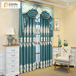 DIHIN HOME European Royal Luxury Style Valance Embroidered Curtain ,Blackout Curtains Grommet Window Curtain for Living Room ,52x84-inch,1 Panel Roman Shades Curtains Window Blinds custom curtains blackout curtains curtains for living room sheer curtains curtain fabric linen curtains kitchen curtains velvet curtains pinch pleat curtains bay window curtains outdoor curtains pleated curtains floral curtains dining room curtains kitchen valances drapes for bedroom patio curtains nursery curtains grommet curtai