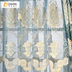 DIHIN HOME European Royal Luxury Style Valance Embroidered Curtain ,Blackout Curtains Grommet Window Curtain for Living Room ,52x84-inch,1 Panel Roman Shades Curtains Window Blinds custom curtains blackout curtains curtains for living room sheer curtains curtain fabric linen curtains kitchen curtains velvet curtains pinch pleat curtains bay window curtains outdoor curtains pleated curtains floral curtains dining room curtains kitchen valances drapes for bedroom patio curtains nursery curtains grommet curtai