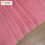 DIHIN HOME European Soft Pink Velvet Fabric,Blackout Grommet Window Curtain for Living Room ,52x63-inch,1 Panel Roman Shades Curtains Window Blinds custom curtains blackout curtains curtains for living room sheer curtains curtain fabric linen curtains kitchen curtains velvet curtains pinch pleat curtains bay window curtains outdoor curtains pleated curtains floral curtains dining room curtains kitchen valances drapes for bedroom patio curtains nursery curtains grommet curtains