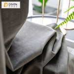 DIHIN HOME European Style Grey Chenille Embossing,Blackout Grommet Window Curtain for Living Room ,52x63-inch,1 Panel Roman Shades Curtains Window Blinds custom curtains blackout curtains curtains for living room sheer curtains curtain fabric linen curtains kitchen curtains velvet curtains pinch pleat curtains bay window curtains outdoor curtains pleated curtains floral curtains dining room curtains kitchen valances drapes for bedroom patio curtains nursery curtains grommet curtains