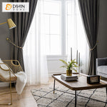 DIHIN HOME European Style Grey Chenille Embossing,Blackout Grommet Window Curtain for Living Room ,52x63-inch,1 Panel Roman Shades Curtains Window Blinds custom curtains blackout curtains curtains for living room sheer curtains curtain fabric linen curtains kitchen curtains velvet curtains pinch pleat curtains bay window curtains outdoor curtains pleated curtains floral curtains dining room curtains kitchen valances drapes for bedroom patio curtains nursery curtains grommet curtains