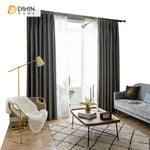 DIHIN HOME European Style Grey Chenille Embossing,Blackout Grommet Window Curtain for Living Room ,52x63-inch,1 Panel Roman Shades Curtains Window Blinds custom curtains blackout curtains curtains for living room sheer curtains curtain fabric linen curtains kitchen curtains velvet curtains pinch pleat curtains bay window curtains outdoor curtains pleated curtains floral curtains dining room curtains kitchen valances drapes for bedroom patio curtains nursery curtains grommet curtains