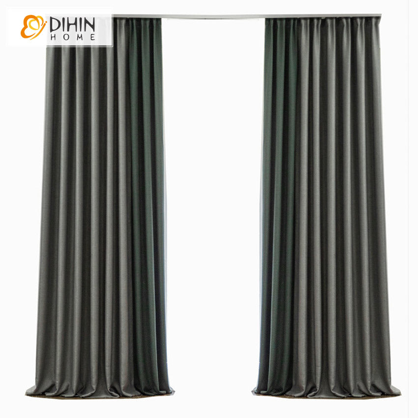DIHIN HOME European Style Retro Stitching Curtains,Grommet Window Curtain for Living Room ,52x63-inch,1 Panel Roman Shades Curtains Window Blinds custom curtains blackout curtains curtains for living room sheer curtains curtain fabric linen curtains kitchen curtains velvet curtains pinch pleat curtains bay window curtains outdoor curtains pleated curtains floral curtains dining room curtains kitchen valances drapes for bedroom patio curtains nursery curtains grommet curtains