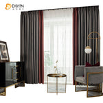 DIHIN HOME European Thicken Grey and Maroon Embossed,Blackout Curtains Grommet Window Curtain for Living Room ,52x63-inch,1 Panel Roman Shades Curtains Window Blinds custom curtains blackout curtains curtains for living room sheer curtains curtain fabric linen curtains kitchen curtains velvet curtains pinch pleat curtains bay window curtains outdoor curtains pleated curtains floral curtains dining room curtains kitchen valances drapes for bedroom patio curtains nursery curtains grommet curtains