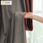 DIHIN HOME European Thicken Grey and Maroon Embossed,Blackout Curtains Grommet Window Curtain for Living Room ,52x63-inch,1 Panel Roman Shades Curtains Window Blinds custom curtains blackout curtains curtains for living room sheer curtains curtain fabric linen curtains kitchen curtains velvet curtains pinch pleat curtains bay window curtains outdoor curtains pleated curtains floral curtains dining room curtains kitchen valances drapes for bedroom patio curtains nursery curtains grommet curtains