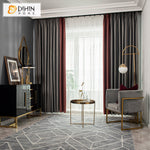 DIHIN HOME European Thicken Grey and Maroon Embossed,Blackout Curtains Grommet Window Curtain for Living Room ,52x63-inch,1 Panel Roman Shades Curtains Window Blinds custom curtains blackout curtains curtains for living room sheer curtains curtain fabric linen curtains kitchen curtains velvet curtains pinch pleat curtains bay window curtains outdoor curtains pleated curtains floral curtains dining room curtains kitchen valances drapes for bedroom patio curtains nursery curtains grommet curtains