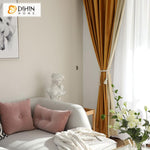 DIHIN HOME European Velvet Fabric High Quality Spliced Curtains，Blackout Grommet Window Curtain for Living Room ,52x63-inch,1 Panel Roman Shades Curtains Window Blinds custom curtains blackout curtains curtains for living room sheer curtains curtain fabric linen curtains kitchen curtains velvet curtains pinch pleat curtains bay window curtains outdoor curtains pleated curtains floral curtains dining room curtains kitchen valances drapes for bedroom patio curtains nursery curtains grommet curtains