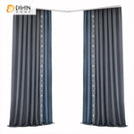 DIHIN HOME European Velvet Grey and Blue Color Curtains,Grommet Window Curtain for Living Room ,52x63-inch,1 Panel Roman Shades Curtains Window Blinds custom curtains blackout curtains curtains for living room sheer curtains curtain fabric linen curtains kitchen curtains velvet curtains pinch pleat curtains bay window curtains outdoor curtains pleated curtains floral curtains dining room curtains kitchen valances drapes for bedroom patio curtains nursery curtains grommet curtains