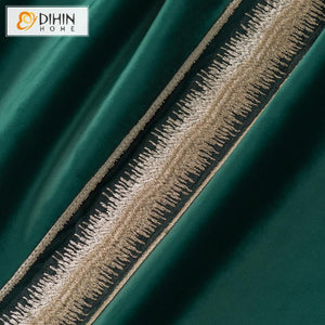 DIHIN HOME European Vintage Velvet Fabric Customized Curtains,Blackout Grommet Window Curtain for Living Room ,52x63-inch,1 Panel Roman Shades Curtains Window Blinds custom curtains blackout curtains curtains for living room sheer curtains curtain fabric linen curtains kitchen curtains velvet curtains pinch pleat curtains bay window curtains outdoor curtains pleated curtains floral curtains dining room curtains kitchen valances drapes for bedroom patio curtains nursery curtains grommet curtains