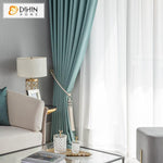 DIHIN HOME European Water Blue Waves Striped Customized Curtains,Blackout Grommet Window Curtain for Living Room ,52x63-inch,1 Panel Roman Shades Curtains Window Blinds custom curtains blackout curtains curtains for living room sheer curtains curtain fabric linen curtains kitchen curtains velvet curtains pinch pleat curtains bay window curtains outdoor curtains pleated curtains floral curtains dining room curtains kitchen valances drapes for bedroom patio curtains nursery curtains grommet curtains