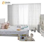 DIHIN HOME European White Dancing Princess Embroidered,Grommet Window Sheer Curtain for Living Room ,52x63-inch,1 Panel Roman Shades Curtains Window Blinds custom curtains blackout curtains curtains for living room sheer curtains curtain fabric linen curtains kitchen curtains velvet curtains pinch pleat curtains bay window curtains outdoor curtains pleated curtains floral curtains dining room curtains kitchen valances drapes for bedroom patio curtains nursery curtains grommet curtains