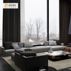 DIHIN HOME Exquisite Black Velvet Printed，Blackout Grommet Window Curtain for Living Room ,52x63-inch,1 Panel Roman Shades Curtains Window Blinds custom curtains blackout curtains curtains for living room sheer curtains curtain fabric linen curtains kitchen curtains velvet curtains pinch pleat curtains bay window curtains outdoor curtains pleated curtains floral curtains dining room curtains kitchen valances drapes for bedroom patio curtains nursery curtains grommet curtains
