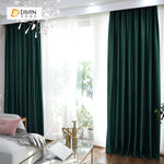 DIHIN HOME Exquisite Dark Green Printed Velvet，Blackout Grommet Window Curtain for Living Room ,52x63-inch,1 Panel Roman Shades Curtains Window Blinds custom curtains blackout curtains curtains for living room sheer curtains curtain fabric linen curtains kitchen curtains velvet curtains pinch pleat curtains bay window curtains outdoor curtains pleated curtains floral curtains dining room curtains kitchen valances drapes for bedroom patio curtains nursery curtains grommet curtains