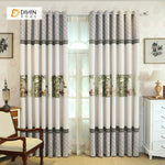 DIHIN HOME Exquisite Green Bamboo Printed，Blackout Grommet Window Curtain for Living Room ,52x63-inch,1 Panel Roman Shades Curtains Window Blinds custom curtains blackout curtains curtains for living room sheer curtains curtain fabric linen curtains kitchen curtains velvet curtains pinch pleat curtains bay window curtains outdoor curtains pleated curtains floral curtains dining room curtains kitchen valances drapes for bedroom patio curtains nursery curtains grommet curtains