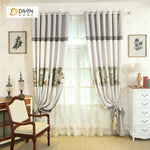 DIHIN HOME Exquisite Green Bamboo Printed，Blackout Grommet Window Curtain for Living Room ,52x63-inch,1 Panel Roman Shades Curtains Window Blinds custom curtains blackout curtains curtains for living room sheer curtains curtain fabric linen curtains kitchen curtains velvet curtains pinch pleat curtains bay window curtains outdoor curtains pleated curtains floral curtains dining room curtains kitchen valances drapes for bedroom patio curtains nursery curtains grommet curtains
