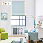 DIHIN HOME Exquisite Light Blue Printed Roman Shades ,Easy Install Washable Curtains ,Customized Window Curtain Drape, 24"W X 64"H Roman Shades Curtains Window Blinds custom curtains blackout curtains curtains for living room sheer curtains curtain fabric linen curtains kitchen curtains velvet curtains pinch pleat curtains bay window curtains outdoor curtains pleated curtains floral curtains dining room curtains kitchen valances drapes for bedroom patio curtains nursery curtains grommet curtains