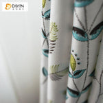 DIHIN HOME Exquisite Plant Printed,Blackout Grommet Window Curtain for Living Room ,52x63-inch,1 Panel Roman Shades Curtains Window Blinds custom curtains blackout curtains curtains for living room sheer curtains curtain fabric linen curtains kitchen curtains velvet curtains pinch pleat curtains bay window curtains outdoor curtains pleated curtains floral curtains dining room curtains kitchen valances drapes for bedroom patio curtains nursery curtains grommet curtains