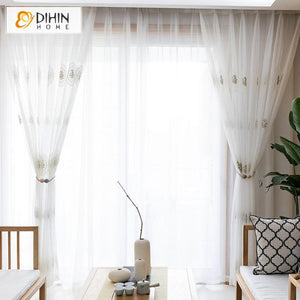 DIHIN HOME Exquisite Red Flowers Embroidered,Blackout Grommet Window Curtain for Living Room ,52x63-inch,1 Panel Roman Shades Curtains Window Blinds custom curtains blackout curtains curtains for living room sheer curtains curtain fabric linen curtains kitchen curtains velvet curtains pinch pleat curtains bay window curtains outdoor curtains pleated curtains floral curtains dining room curtains kitchen valances drapes for bedroom patio curtains nursery curtains grommet curtains