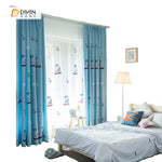 DIHIN HOME Exquisite Sailboat Printed，Blackout Grommet Window Curtain for Living Room ,52x63-inch,1 Panel Roman Shades Curtains Window Blinds custom curtains blackout curtains curtains for living room sheer curtains curtain fabric linen curtains kitchen curtains velvet curtains pinch pleat curtains bay window curtains outdoor curtains pleated curtains floral curtains dining room curtains kitchen valances drapes for bedroom patio curtains nursery curtains grommet curtains