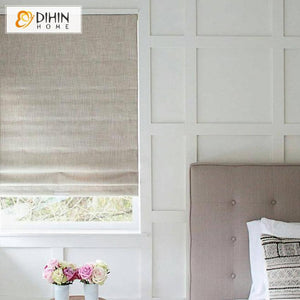 DIHIN HOME Exquisite Solid Beige Printed Roman Shades ,Easy Install Washable Curtains ,Customized Window Curtain Drape, 24"W X 64"H Roman Shades Curtains Window Blinds custom curtains blackout curtains curtains for living room sheer curtains curtain fabric linen curtains kitchen curtains velvet curtains pinch pleat curtains bay window curtains outdoor curtains pleated curtains floral curtains dining room curtains kitchen valances drapes for bedroom patio curtains nursery curtains grommet curtains