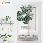 DIHIN HOME Fashion Banana Leaves Printed Japanese Noren Doorway Curtain Tapestry,Cotton Linen,Door Way Curtain Door Hanging Tapestry,33.5''Wx59''L,1 Panel Roman Shades Window Curtains Curtains Window Blinds Curtains Drapes linen drapery curtains and drapes windows drapes custom curtains blackout curtains curtains for living room window shades sheer curtains curtain fabric window treatments custom drapery