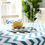 DIHIN HOME Fashion Blue Waves Printed Tablecloth For Rectangle Tables,Custom Washed Linen Tablecloth,Handmade Rectangle Table Cover Roman Shades Curtains Window Blinds custom curtains blackout curtains curtains for living room sheer curtains curtain fabric linen curtains kitchen curtains velvet curtains pinch pleat curtains bay window curtains outdoor curtains pleated curtains floral curtains dining room curtains kitchen valances drapes for bedroom patio curtains nursery curtains grommet curtains