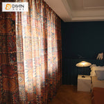 DIHIN HOME Fashion Bohemian Style Printed,Blackout Grommet Window Curtain for Living Room ,52x63-inch,1 Panel Roman Shades Curtains Window Blinds custom curtains blackout curtains curtains for living room sheer curtains curtain fabric linen curtains kitchen curtains velvet curtains pinch pleat curtains bay window curtains outdoor curtains pleated curtains floral curtains dining room curtains kitchen valances drapes for bedroom patio curtains nursery curtains grommet curtains