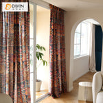 DIHIN HOME Fashion Bohemian Style Printed,Blackout Grommet Window Curtain for Living Room ,52x63-inch,1 Panel Roman Shades Curtains Window Blinds custom curtains blackout curtains curtains for living room sheer curtains curtain fabric linen curtains kitchen curtains velvet curtains pinch pleat curtains bay window curtains outdoor curtains pleated curtains floral curtains dining room curtains kitchen valances drapes for bedroom patio curtains nursery curtains grommet curtains