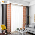 DIHIN HOME Fashion Geometric Printed Spliced Curtains，Blackout Grommet Window Curtain for Living Room ,52x63-inch,1 Panel Roman Shades Curtains Window Blinds custom curtains blackout curtains curtains for living room sheer curtains curtain fabric linen curtains kitchen curtains velvet curtains pinch pleat curtains bay window curtains outdoor curtains pleated curtains floral curtains dining room curtains kitchen valances drapes for bedroom patio curtains nursery curtains grommet curtains