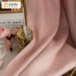 DIHIN HOME Fashion Pink Twill Jacquard,Blackout Grommet Window Curtain for Living Room ,52x63-inch,1 Panel Roman Shades Curtains Window Blinds custom curtains blackout curtains curtains for living room sheer curtains curtain fabric linen curtains kitchen curtains velvet curtains pinch pleat curtains bay window curtains outdoor curtains pleated curtains floral curtains dining room curtains kitchen valances drapes for bedroom patio curtains nursery curtains grommet curtains
