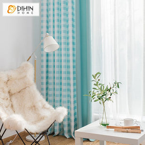 DIHIN HOME Fashion Stripe Spliced Curtains,Blackout Grommet Window Curtain for Living Room ,52x63-inch,1 Panel Roman Shades Curtains Window Blinds custom curtains blackout curtains curtains for living room sheer curtains curtain fabric linen curtains kitchen curtains velvet curtains pinch pleat curtains bay window curtains outdoor curtains pleated curtains floral curtains dining room curtains kitchen valances drapes for bedroom patio curtains nursery curtains grommet curtains