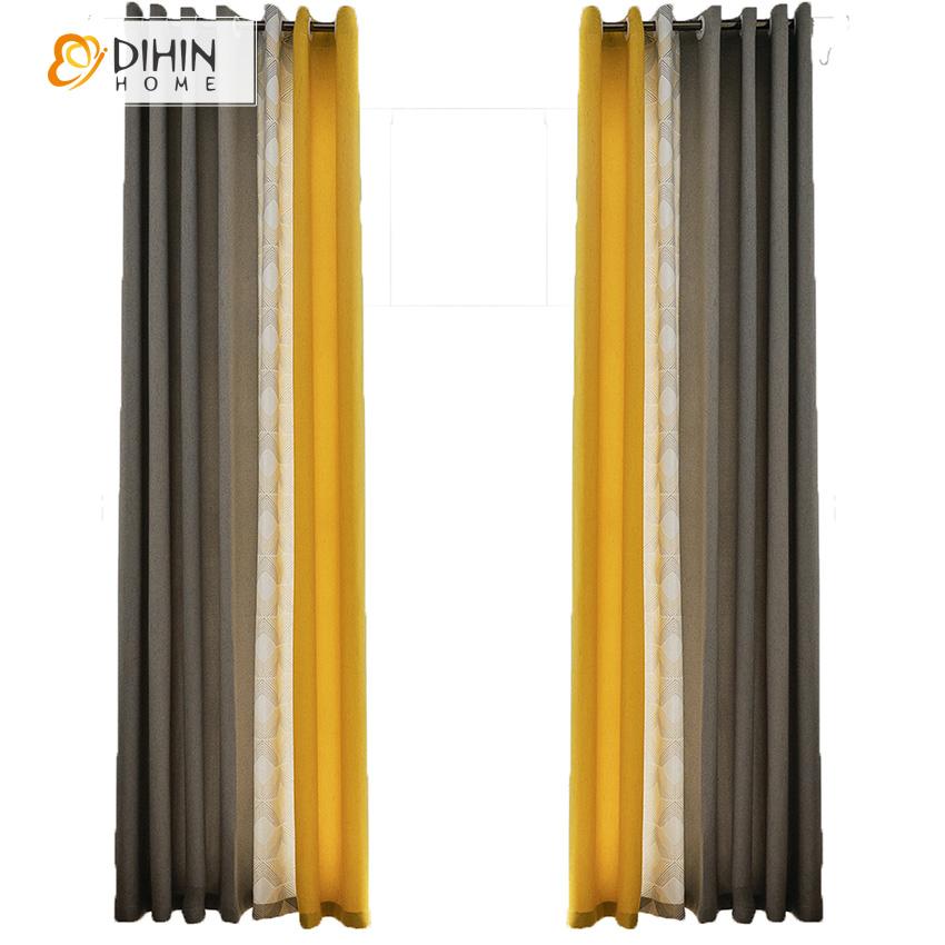 DIHIN HOME Fashion Triangle Embroidered,Blackout Grommet Window Curtain for Living Room ,52x63-inch,1 Panel Roman Shades Curtains Window Blinds custom curtains blackout curtains curtains for living room sheer curtains curtain fabric linen curtains kitchen curtains velvet curtains pinch pleat curtains bay window curtains outdoor curtains pleated curtains floral curtains dining room curtains kitchen valances drapes for bedroom patio curtains nursery curtains grommet curtains