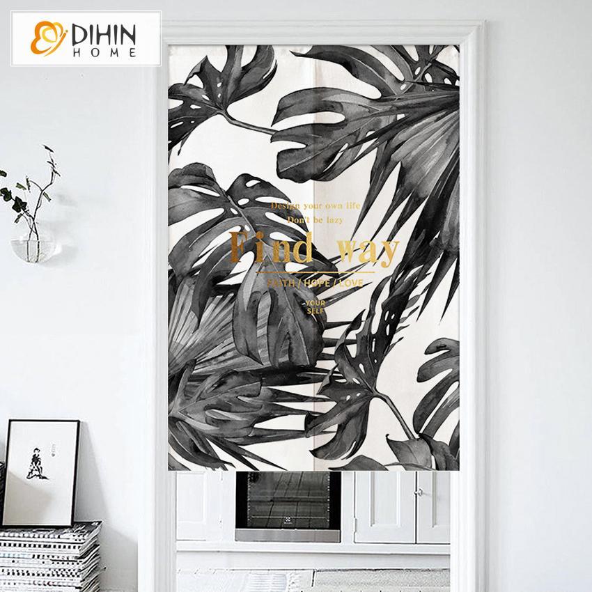DIHIN HOME Find Way Printed Japanese Noren Doorway Curtain Tapestry,Cotton Linen,Door Way Curtain Door Hanging Tapestry,33.5''Wx59''L,1 Panel Roman Shades Curtains Window Blinds custom curtains blackout curtains curtains for living room sheer curtains curtain fabric linen curtains kitchen curtains velvet curtains pinch pleat curtains bay window curtains outdoor curtains pleated curtains floral curtains dining room curtains kitchen valances drapes for bedroom patio curtains nursery curtains grommet curtains