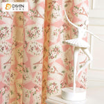 DIHIN HOME Flowers and Letters Printed,Blackout Grommet Window Curtain for Living Room ,52x63-inch,1 Pane Roman Shades Curtains Window Blinds custom curtains blackout curtains curtains for living room sheer curtains curtain fabric linen curtains kitchen curtains velvet curtains pinch pleat curtains bay window curtains outdoor curtains pleated curtains floral curtains dining room curtains kitchen valances drapes for bedroom patio curtains nursery curtains grommet curtains