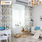 DIHIN HOME Flowers Grey Leaves Printed,Blackout Grommet Window Curtain for Living Room ,52x63-inch,1 Panel Roman Shades Curtains Window Blinds custom curtains blackout curtains curtains for living room sheer curtains curtain fabric linen curtains kitchen curtains velvet curtains pinch pleat curtains bay window curtains outdoor curtains pleated curtains floral curtains dining room curtains kitchen valances drapes for bedroom patio curtains nursery curtains grommet curtains