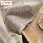 DIHIN HOME Flowers Like Lotus Leaf Embroidered,Blackout Grommet Window Curtain for Living Room ,52x63-inch,1 Panel Roman Shades Curtains Window Blinds custom curtains blackout curtains curtains for living room sheer curtains curtain fabric linen curtains kitchen curtains velvet curtains pinch pleat curtains bay window curtains outdoor curtains pleated curtains floral curtains dining room curtains kitchen valances drapes for bedroom patio curtains nursery curtains grommet curtains