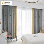 DIHIN HOME Garden Cactus Embroidered,Blackout Grommet Window Curtain for Living Room ,52x63-inch,1 Panel Roman Shades Curtains Window Blinds custom curtains blackout curtains curtains for living room sheer curtains curtain fabric linen curtains kitchen curtains velvet curtains pinch pleat curtains bay window curtains outdoor curtains pleated curtains floral curtains dining room curtains kitchen valances drapes for bedroom patio curtains nursery curtains grommet curtains