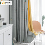 DIHIN HOME Garden Cactus Embroidered,Blackout Grommet Window Curtain for Living Room ,52x63-inch,1 Panel Roman Shades Curtains Window Blinds custom curtains blackout curtains curtains for living room sheer curtains curtain fabric linen curtains kitchen curtains velvet curtains pinch pleat curtains bay window curtains outdoor curtains pleated curtains floral curtains dining room curtains kitchen valances drapes for bedroom patio curtains nursery curtains grommet curtains