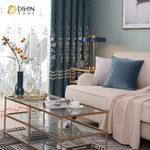 DIHIN HOME Garden Embroidered Curtain,Blackout Curtains Grommet Window Curtain for Living Room ,52x90-inch,1 Panel Roman Shades Curtains Window Blinds custom curtains blackout curtains curtains for living room sheer curtains curtain fabric linen curtains kitchen curtains velvet curtains pinch pleat curtains bay window curtains outdoor curtains pleated curtains floral curtains dining room curtains kitchen valances drapes for bedroom patio curtains nursery curtains grommet curtains