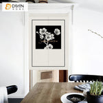 DIHIN HOME Garden Flowers Printed Japanese Noren Doorway Curtain Tapestry,Cotton Linen,Door Way Curtain Door Hanging Tapestry,33.5''Wx59''L,1 Panel Roman Shades Window Curtains Curtains Window Blinds Curtains Drapes linen drapery curtains and drapes windows drapes custom curtains blackout curtains curtains for living room window shades sheer curtains curtain fabric window treatments custom drapery