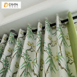 DIHIN HOME Garden Green Color Spliced Curtains，Blackout Grommet Window Curtain for Living Room ,52x63-inch,1 Panel Roman Shades Curtains Window Blinds custom curtains blackout curtains curtains for living room sheer curtains curtain fabric linen curtains kitchen curtains velvet curtains pinch pleat curtains bay window curtains outdoor curtains pleated curtains floral curtains dining room curtains kitchen valances drapes for bedroom patio curtains nursery curtains grommet curtains