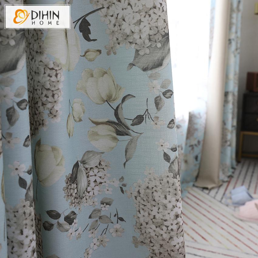 DIHIN HOME Garden High Quality Spliced Curtains,Blackout Grommet Window Curtain for Living Room ,52x63-inch,1 Panel Roman Shades Curtains Window Blinds custom curtains blackout curtains curtains for living room sheer curtains curtain fabric linen curtains kitchen curtains velvet curtains pinch pleat curtains bay window curtains outdoor curtains pleated curtains floral curtains dining room curtains kitchen valances drapes for bedroom patio curtains nursery curtains grommet curtains