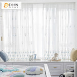 DIHIN HOME Garden Leaves Embroidered,Grommet Window Sheer Curtain for Living Room ,52x63-inch,1 Panel Roman Shades Curtains Window Blinds custom curtains blackout curtains curtains for living room sheer curtains curtain fabric linen curtains kitchen curtains velvet curtains pinch pleat curtains bay window curtains outdoor curtains pleated curtains floral curtains dining room curtains kitchen valances drapes for bedroom patio curtains nursery curtains grommet curtains